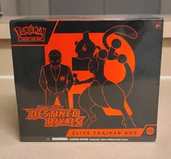 Pokemon Destined Rivals Elite Trainer Box ETB Sealed - 2 Rips/Tears See Photos - Image 1