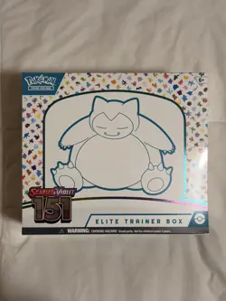 Pokemon TCG: S&V 151 Elite Trainer Box New Sealed *No Rips/Tears* - Image 1