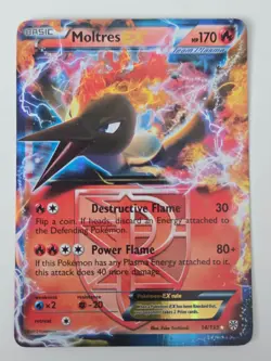 Pokemon Moltres EX (Team Plasma) 14/135 - Plasma Storm Holo - Image 1