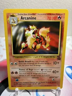 1999 Pokemon Wizards Black Star Promos Arcanine #6 - Image 1