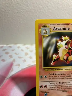 1999 Pokemon Wizards Black Star Promos Arcanine #6 - Image 2