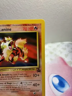 1999 Pokemon Wizards Black Star Promos Arcanine #6 - Image 3