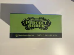 Pokemon TCG Perfect Order Pokemon Center Elite Trainer Box ETB - New & Sealed ✅ - Image 3