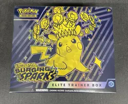Pokemon Surging Sparks Elite Trainer Box (New And Sealed) - Image 1