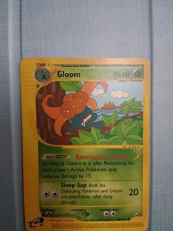 Pokemon Aquapolis 49/147 Gloom NM Fast Ship - Image 3