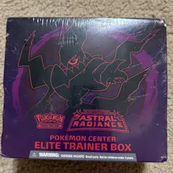 Sealed Astral Radiance Pokemon Center Elite Trainer Box SWSH10 Sword & Shield - Image 1