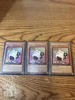 YU-GI-OH Marshmao Yummy DOOD-EN024 1st Edition Secret Rare NM Playset - Image 1