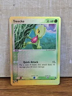 Treecko 80/97 EX Dragon Reverse Holo Pokemon Card TCG - Image 1