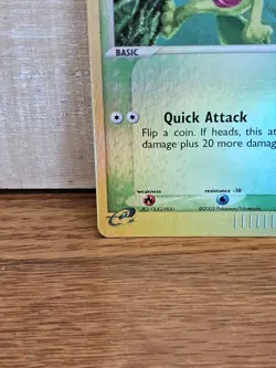 Treecko 80/97 EX Dragon Reverse Holo Pokemon Card TCG - Image 5