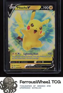 Pikachu V SWSH198 - SWSH: Sword & Shield Promo Cards - (NM) - Image 1
