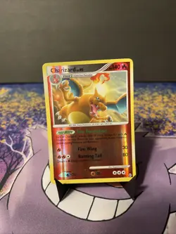 Pokemon TCG Platinum Arceus Charizard Reverse Holo Rare Card 1/99 MP Condition - Image 1