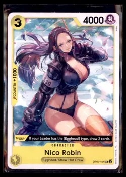 One Piece 500 Years in the Future OP07-104 Nico Robin 3 card lot - Image 1