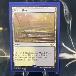 Magic the Gathering - Marsh Flats 248/303 Non Foil Rare Modern Horizon 2 MTG LP - Image 1