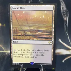 Magic the Gathering - Marsh Flats 248/303 Non Foil Rare Modern Horizon 2 MTG LP - Image 3