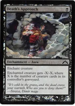 Death's Approach *FOIL Common* Magic MtG x1 Gatecrash SP - Image 1