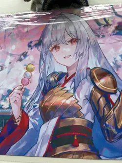 MTG Wandering Emperor cherry blossoms viewing Playmat & Sleeve 100P limited JP - Image 3