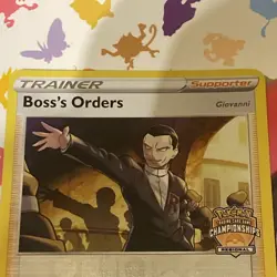 Pokemon - Boss's Orders (Regional Championships) - 154/192 - Promo - Image 4