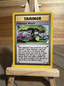 Pokemon Neo Genesis Common Pokemon March #102/111 NM - Image 1