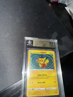 SWIRL 2019-20 POKEMON SWORD & SHIELD SPECIAL DELIVERY PIKACHU BGS 9.5 - Image 3