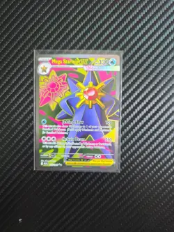 Pokemon Perfect Order Mega Starmie Ex 102/088 Ultra Rare 102 - Image 2