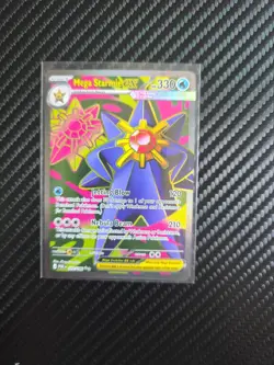 Pokemon Perfect Order Mega Starmie Ex 102/088 Ultra Rare 102 - Image 3