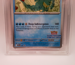 Feraligatr Illustration Contest 2024 Black Star Promo 213 Ace Mint 9 Pokemon - Image 3