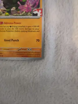 Pokemon TCG League play! Stamped Okidogi 111/167 Non Holo Prize Pack - Image 5