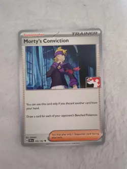 Morty's Conviction 155/162 Play! Prize Pack Series Pokemon - Image 1