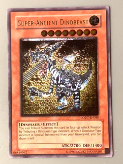 yugioh Super-Ancient Dinobeast LODT-EN088 Ultimate Unlimited Ed near mint - Image 1