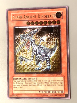 yugioh Super-Ancient Dinobeast LODT-EN088 Ultimate Unlimited Ed near mint - Image 2