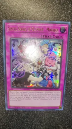 Yu-Gi-Oh! TCG Sinful Spoils of Slumber - Morrian MP25-EN202 1st Edition UR NM - Image 1