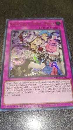 Yu-Gi-Oh! TCG Sinful Spoils of Slumber - Morrian MP25-EN202 1st Edition UR NM - Image 3