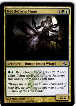 MTG Beetleform Mage Dragon's Maze Common #54 - Image 1