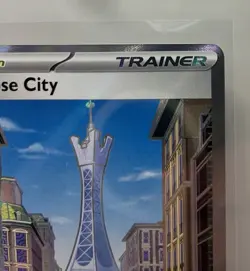 Lumiose City 111/088 Full Art Holo Secret Rare Trainer Stadium English Pokemon - Image 3