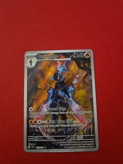 Pokemon TCG Surging Sparks Ceruledge Illustration Rare Mint Condition 197/191 - Image 1
