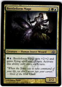 MTG Beetleform Mage Dragon's Maze Common #54 - Image 1