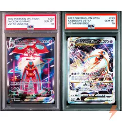 PSA 10 Deoxys VMAX&VSTAR SAR Set 222/223/172 S12a VSTAR Universe Japanese - Image 1
