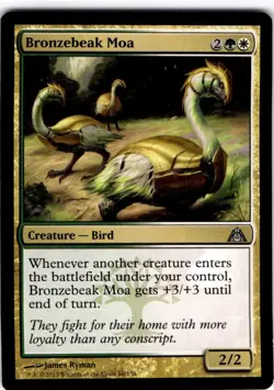 MTG Bronzebeak Moa Dragon's Maze Uncommon #60 - Image 1