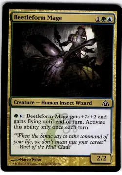 MTG Beetleform Mage Dragon's Maze Common #54 - Image 1