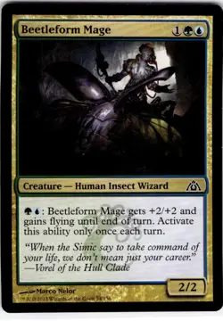 MTG Beetleform Mage Dragon's Maze Common #54 - Image 1