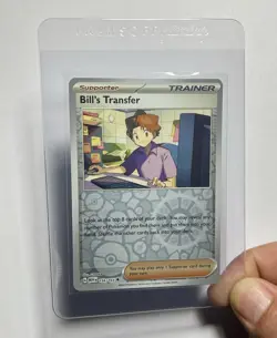 Bill 156/165 (LP) Reverse Holo Scarlet & Violet: 151 2023 Pokemon Card TCG - Image 3