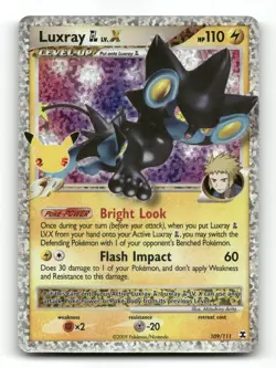 Luxray GL LV.X 109/111 - Celebrations: Classic Collection - Pokemon Card NM/M - Image 1