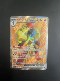 Armarouge ex 218/182 SV04 Paradox Rift Ultra Rare Full Art Holo Pokemon TCG - Image 1