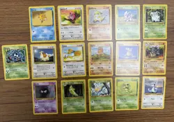 88 Mixed lot of (Base set 1, Base set 2, Rocket, Jungle, Fossil Team) Pokemon - Image 3