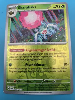 Pokemon TCG - Skarabaks- 024/162 - Reverse Holo - SV Temporal Forces - LP - Image 1