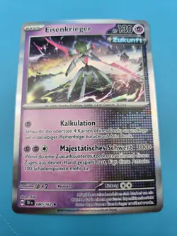 Pokemon GERMAN IRON VALIANT 080/162 - Temporal Forces - RARE HOLO NM - Image 1