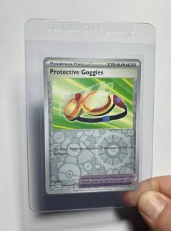 Protective Goggles 164/165 (NM) Reverse Holo Scarlet & Violet: 151 2023 Pokemon - Image 3