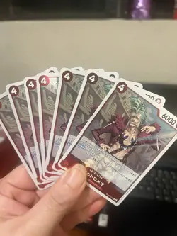 Bandai One Piece Card Game Bartholomew, Zoro, Brook Foil 13 Cards lot - Image 2