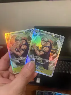 Bandai One Piece Card Game Bartholomew, Zoro, Brook Foil 13 Cards lot - Image 3