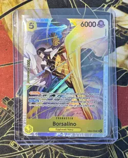 One Piece Card Game Borsalino SR EB04-058 English Adventure on KAMI's Island NM - Image 1